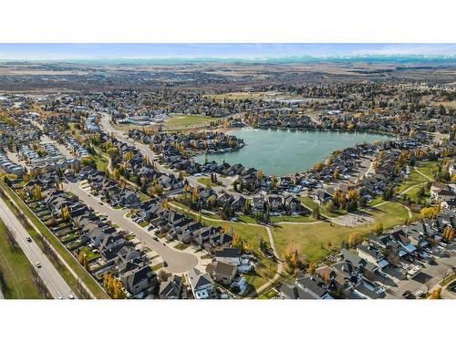 51 Crystal Shores Cove, Okotoks, AB - Outdoor With Body Of Water With View