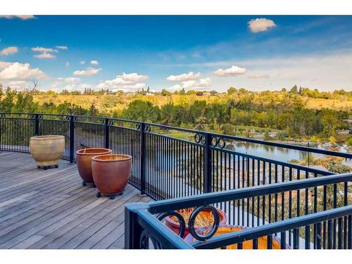 6501-400 Eau Claire Avenue Sw, Calgary, AB - Outdoor With Deck Patio Veranda