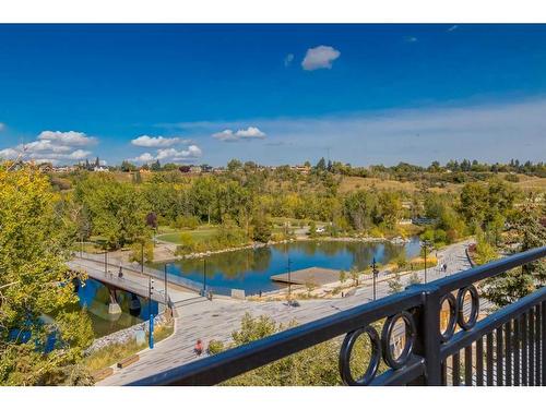 6501-400 Eau Claire Avenue Sw, Calgary, AB - Outdoor With Body Of Water With View