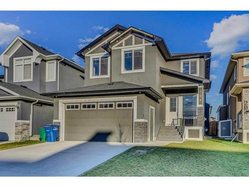 208 Bayview Street Sw, Airdrie, AB - Outdoor With Facade