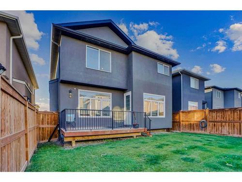 208 Bayview Street Sw, Airdrie, AB - Outdoor With Deck Patio Veranda With Exterior