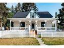 204 Baird Avenue, Cochrane, AB  - Outdoor With Deck Patio Veranda 