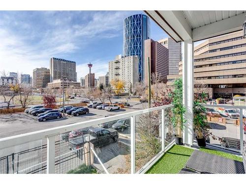 205-333 Riverfront Avenue Se, Calgary, AB - Outdoor With Balcony