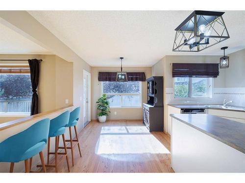 136 Citadel Close Nw, Calgary, AB - Indoor Photo Showing Kitchen With Double Sink