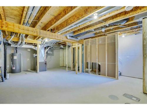 822 Windbury Street Sw, Airdrie, AB - Indoor Photo Showing Basement