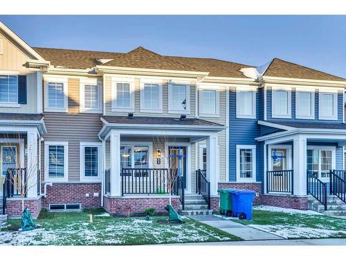 822 Windbury Street Sw, Airdrie, AB - Outdoor With Deck Patio Veranda With Facade