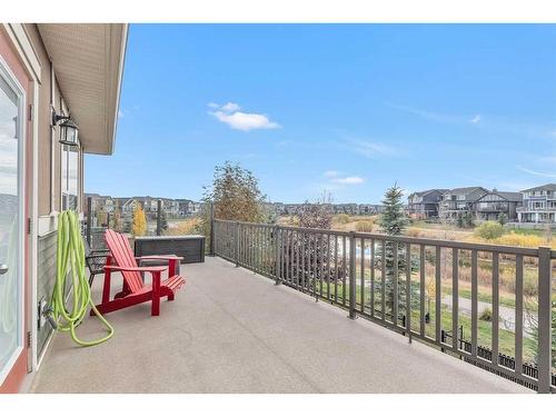 1043 Kings Heights Way Se, Airdrie, AB - Outdoor With Balcony With View With Exterior