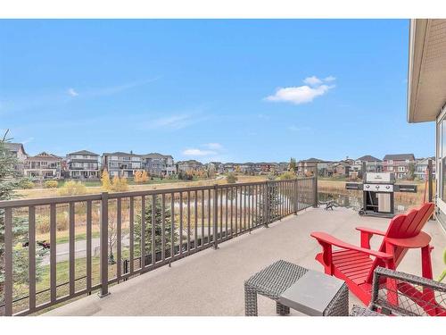 1043 Kings Heights Way Se, Airdrie, AB - Outdoor With Balcony