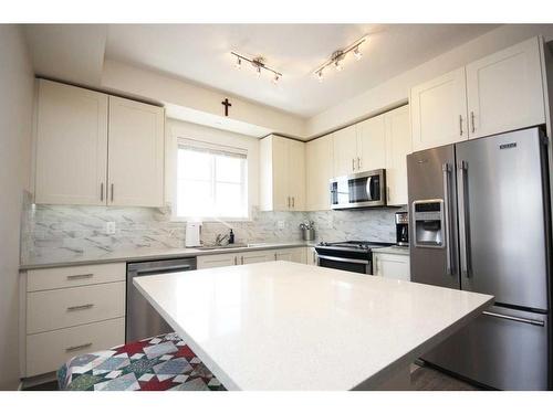 1415-298 Sage Meadows Park Nw, Calgary, AB - Indoor Photo Showing Kitchen With Upgraded Kitchen