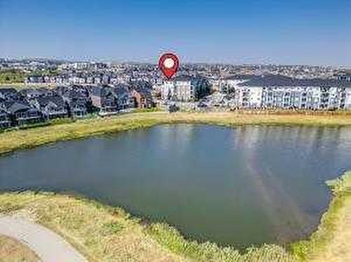 1415-298 Sage Meadows Park Nw, Calgary, AB - Outdoor With Body Of Water With View