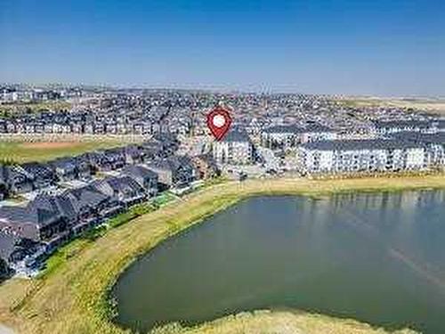 1415-298 Sage Meadows Park Nw, Calgary, AB - Outdoor With Body Of Water With View