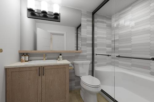 73-437 Alpine Avenue Sw, Calgary, AB - Indoor Photo Showing Bathroom