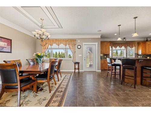 33550 Range Road 23, Rural Mountain View County, AB - Indoor Photo Showing Dining Room