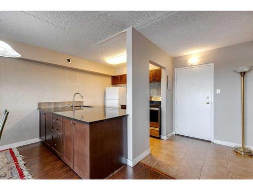 2906-221 6 Avenue Se, Calgary, AB - Indoor Photo Showing Kitchen