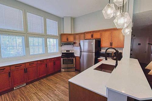 208-60 Royal Oak Plaza Nw, Calgary, AB - Indoor Photo Showing Kitchen