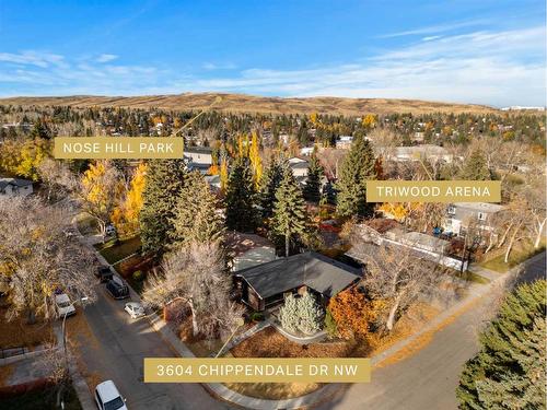 3604 Chippendale Drive Nw, Calgary, AB - Outdoor With View