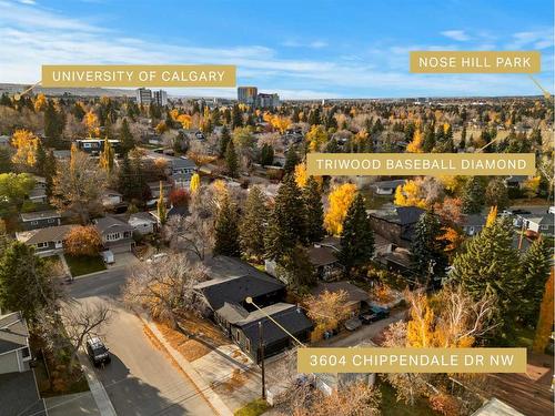 3604 Chippendale Drive Nw, Calgary, AB - Outdoor With View