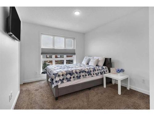 43 Walden Path Se, Calgary, AB - Indoor Photo Showing Bedroom