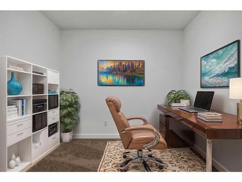 43 Walden Path Se, Calgary, AB - Indoor Photo Showing Office