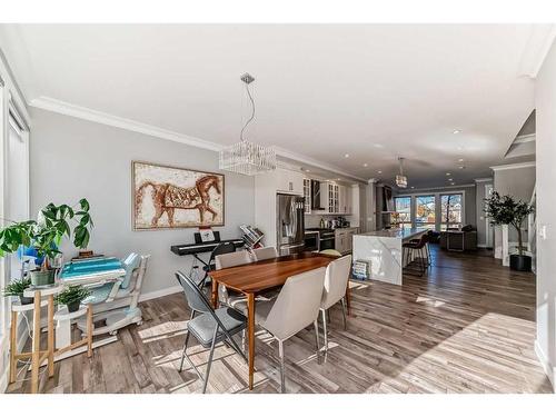 2021 17 Avenue Nw, Calgary, AB - Indoor Photo Showing Dining Room