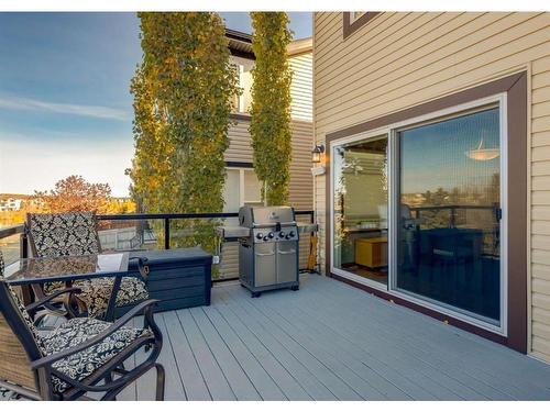 93 Brightonwoods Gardens Se, Calgary, AB - Outdoor With Deck Patio Veranda With Exterior