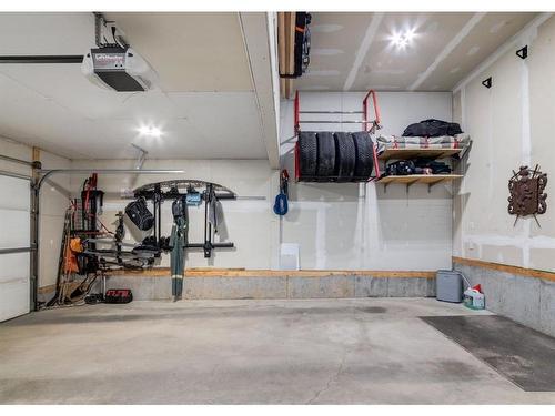 93 Brightonwoods Gardens Se, Calgary, AB - Indoor Photo Showing Garage