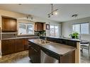 43 Bridlecrest Road Sw, Calgary, AB  - Indoor Photo Showing Kitchen With Double Sink 