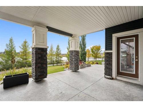 122 Canals Close Sw, Airdrie, AB - Outdoor With Deck Patio Veranda With Exterior