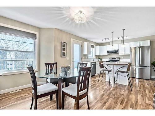 318-50 Westland Road, Okotoks, AB - Indoor Photo Showing Dining Room