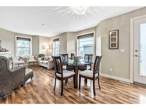 318-50 Westland Road, Okotoks, AB - Indoor Photo Showing Dining Room