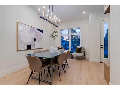 2416 35 Street Sw, Calgary, AB - Indoor Photo Showing Dining Room