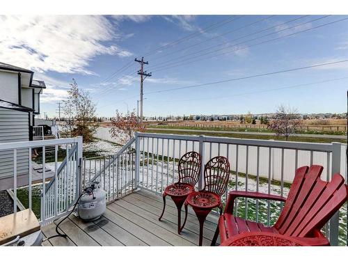 8-12 Silver Creek Boulevard Nw, Airdrie, AB - Outdoor With Deck Patio Veranda With Exterior