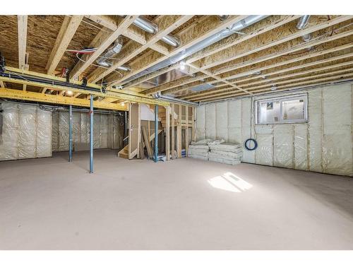 853 Midtown Drive Sw, Airdrie, AB - Indoor Photo Showing Basement