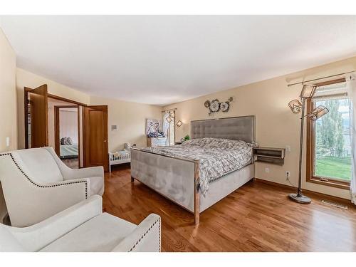 66 Woodpark Circle Sw, Calgary, AB - Indoor Photo Showing Bedroom