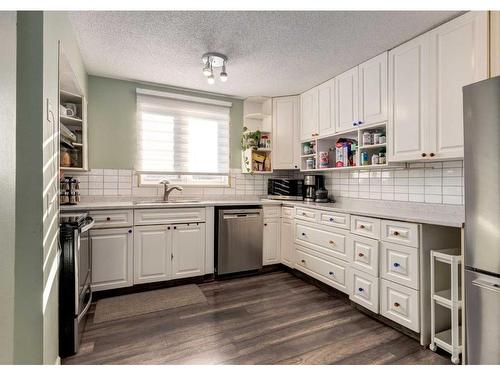 1012 Rundlecairn Way Ne, Calgary, AB - Indoor Photo Showing Kitchen With Stainless Steel Kitchen