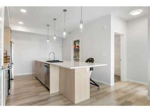 2306-42 Cranbrook Gardens Se, Calgary, AB - Indoor Photo Showing Kitchen With Upgraded Kitchen