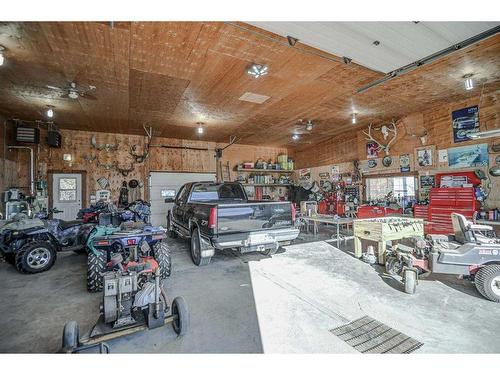 223015 Range Road 274, Rural Rocky View County, AB - Indoor Photo Showing Garage