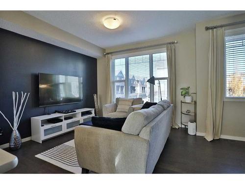 131 New Brighton Walk Se, Calgary, AB - Indoor Photo Showing Living Room