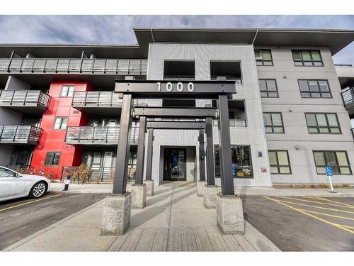 1308-350 Livingston Common Ne, Calgary, AB - Outdoor With Facade