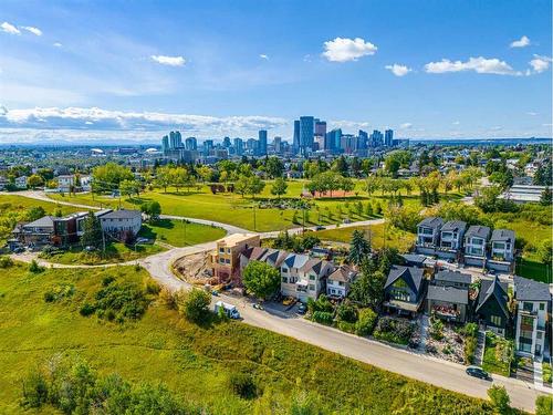 501 13A Street Ne, Calgary, AB - Outdoor With View