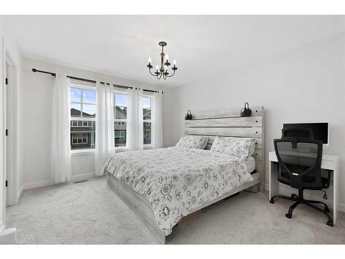 36 Heirloom Crescent Se, Calgary, AB - Indoor Photo Showing Bedroom