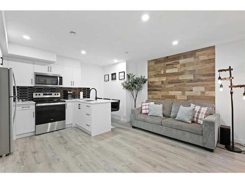 36 Heirloom Crescent Se, Calgary, AB - Indoor Photo Showing Kitchen