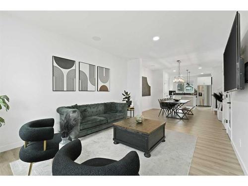 36 Heirloom Crescent Se, Calgary, AB - Indoor Photo Showing Living Room