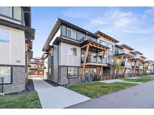 4327 Seton Drive Se, Calgary, AB - Outdoor With Facade