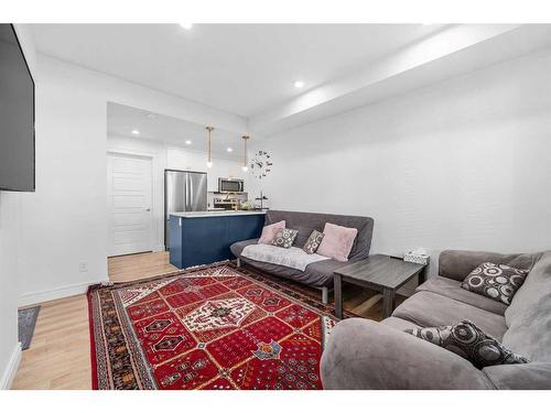 4327 Seton Drive Se, Calgary, AB - Indoor Photo Showing Living Room