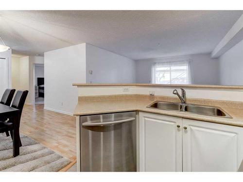 117-3000 Citadel Meadow Point Nw, Calgary, AB - Indoor Photo Showing Kitchen With Double Sink