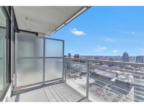 2601-901 10 Avenue Sw, Calgary, AB - Outdoor With Balcony With View With Exterior