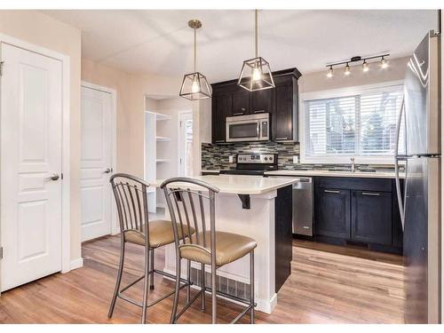 180 Auburn Meadows Boulevard Se, Calgary, AB - Indoor Photo Showing Kitchen With Stainless Steel Kitchen With Upgraded Kitchen