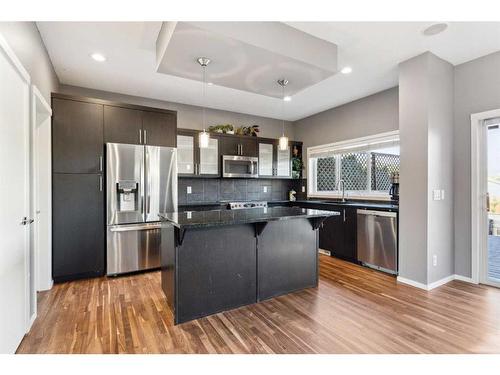 44 Copperstone Court Se, Calgary, AB - Indoor Photo Showing Kitchen With Stainless Steel Kitchen