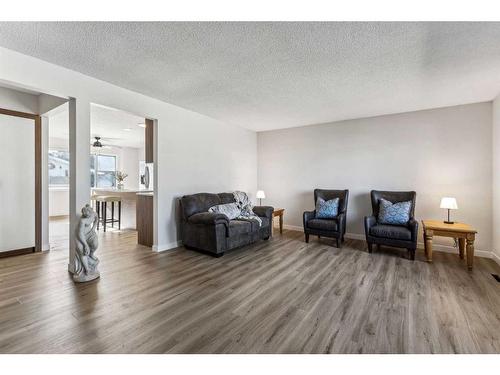 535 Markerville Road Ne, Calgary, AB - Indoor Photo Showing Living Room